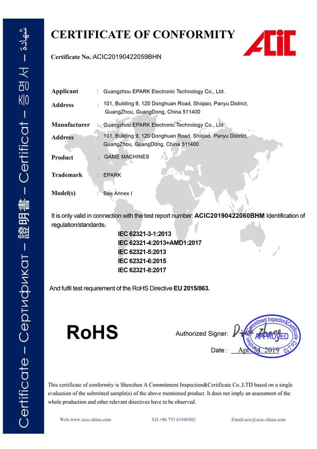Honor certificate 7