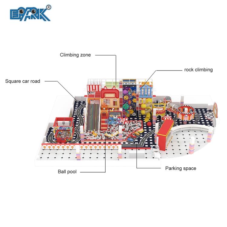 Tema del castillo: Solución de juegos mágicos de parque inferior de Epark