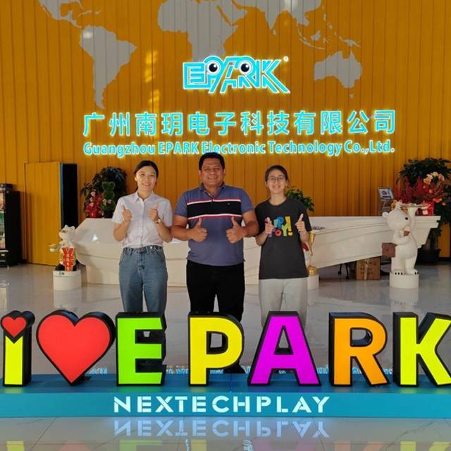 EPARK indoor playground installation case for global amusement project